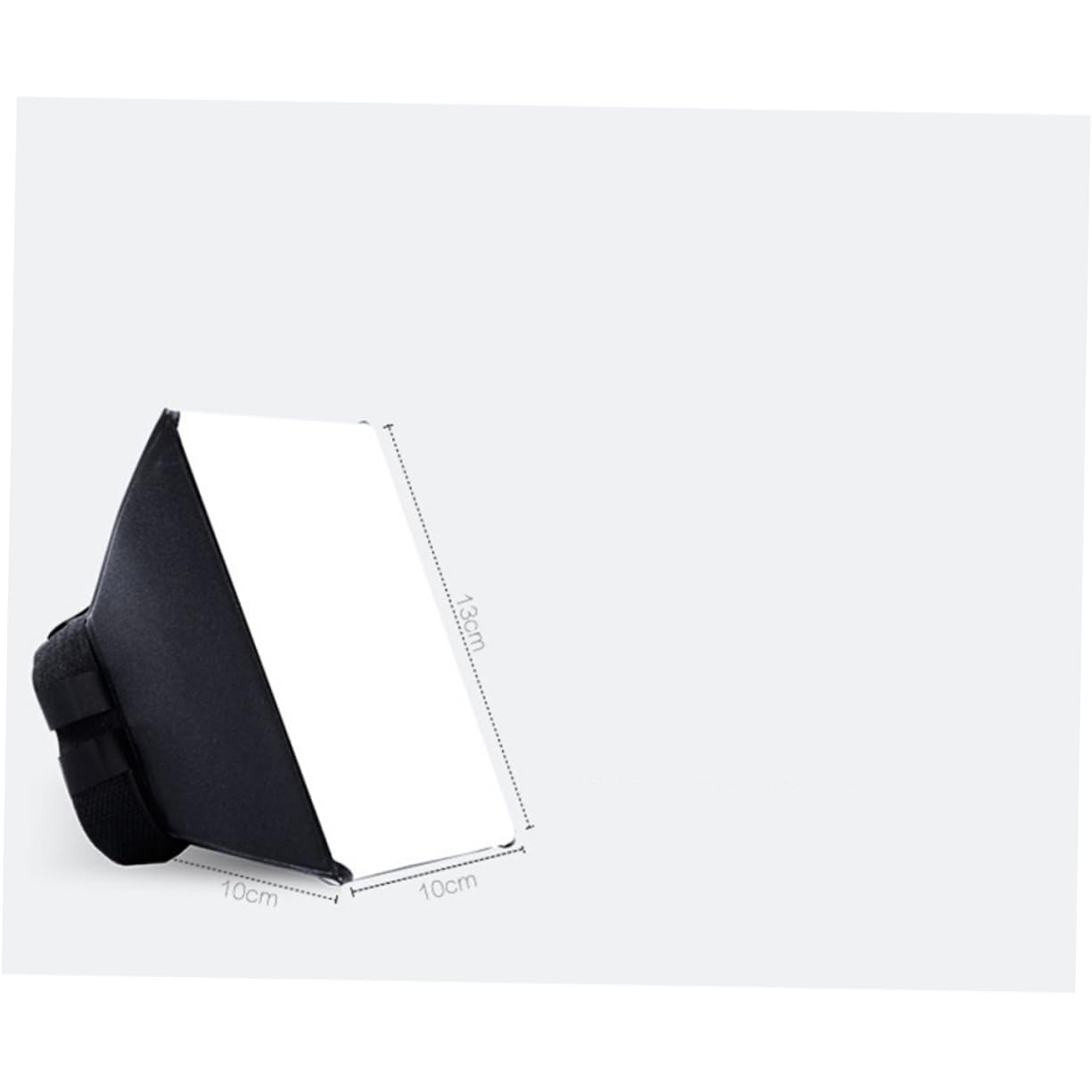 BRIGHTFUFU 2pcs Box Flash Diffuser Softbox Speedlight Softbox Camera Flash Diffuser Flash Reflector Diffuser for Photography Softbox Shooting Accessories Camera Diffuser Softbox Black