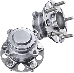 A-Premium Wheel Hub and Bearing Assembly Compatible with Honda Accord 2014-2017 Rear Left and Right 2-PC Set