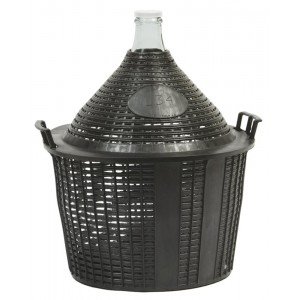 BP020 Bonbonne Entourage Verre Transparent 41 x 41 x 48,5 cm 20 L