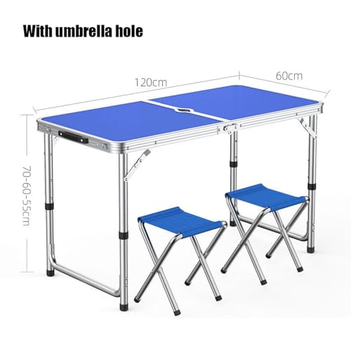Table et chaises pliantes de camping ensemble de pique-nique réglable - 3