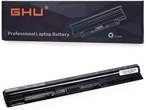 GHU New 40 Wh Replacement Battery for M5Y1K HD4J0 Compatible with Dell Inspiron 15 5000 3000 Laptop 3551 3552 3567 5458 5551 5555 5559 5758 5558 5559 5758 14 3451 3452 3458 17 5755 5759 6VFVM 1KFH3