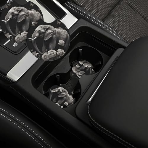 Portavasos para carro 2 piezas, resistente y antideslizante miniatura 1
