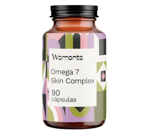 Woments | Omega 7 Skin Complex | 90 cápsulas | Complemento alimenticio a base de Espino amarillo