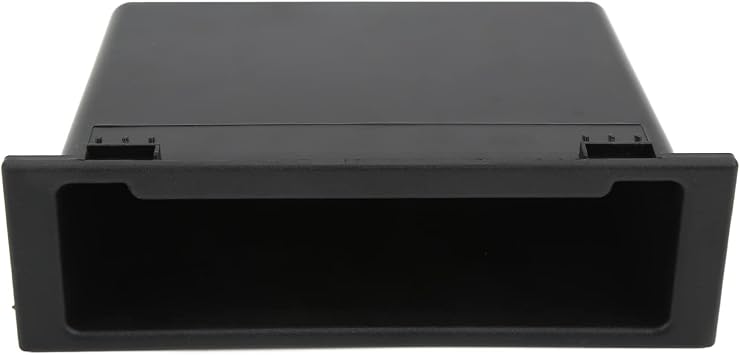 Dash Radio Storage Box, Single Din Storage Pocket Radio Box Radio Inner Organizer Multi Application Dash Storage Pocket Car Stereo Blanking Plate Stereo Holder for Car