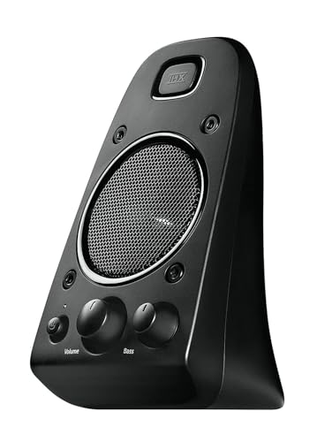 Image of Logitech Z623 THX 2.1 Speaker System with Subwoofer, THX Certified Audio, 400 Watts Peak Power, Deep Bass, Multi Device, 3.5mm & RCA Inputs, Easy Controls, PC /PS4 /Xbox /DVD Player /TV /Smartphone /Tablet