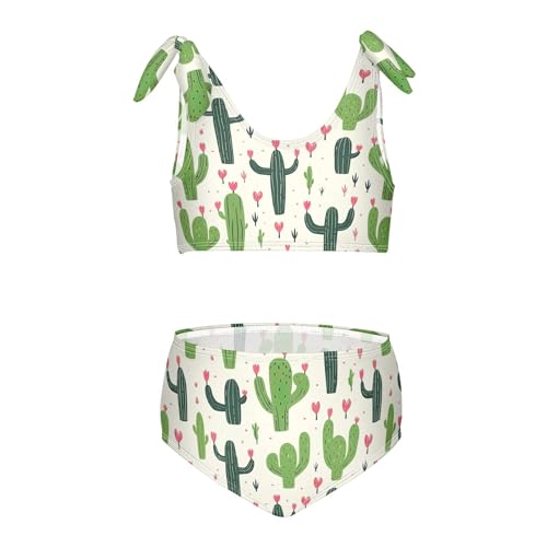 Image of Toddler 2 Pieces Bikini Set Cute Frog Mushroom Swimsuits for Girls Size 3T 20246923