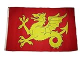 Trade Winds 3x5 Wessex Dragon England West Saxons Kingdom Premium Flag 3'x5' Banner Grommets Premium Fade Resistant