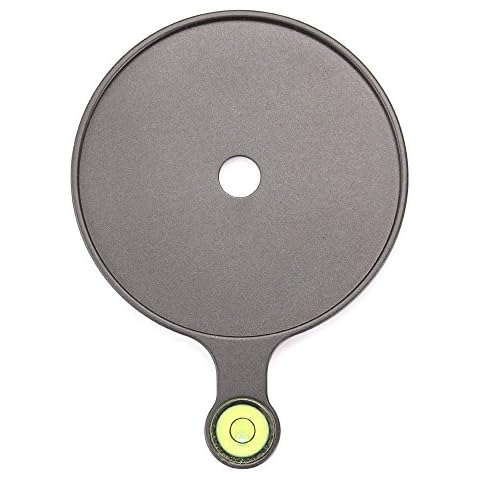 FOTGA 76 mm Diameter Add-On Offset Bubble Spirit Level Plate for DSLR Tripod Ball Head RRS Camera Cover