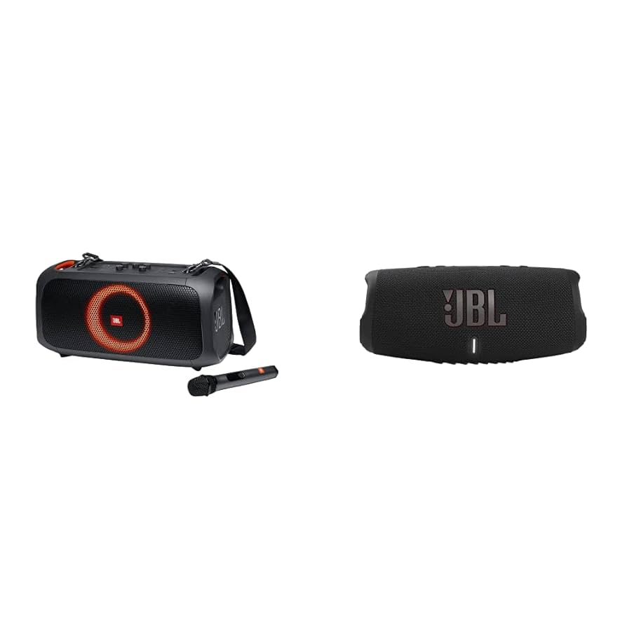 JBL PARTYBOX ON-THE-GO ワイヤレススピーカー Amazon.com: JBL PartyBox On-The-Go Powerful Portable