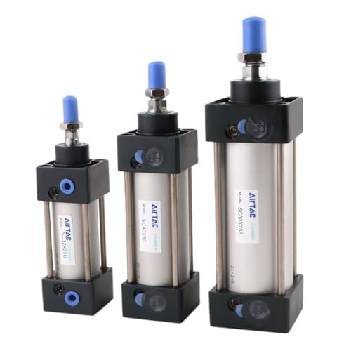 Vérin pneumatique SC40X250S à course longue pour levage précis