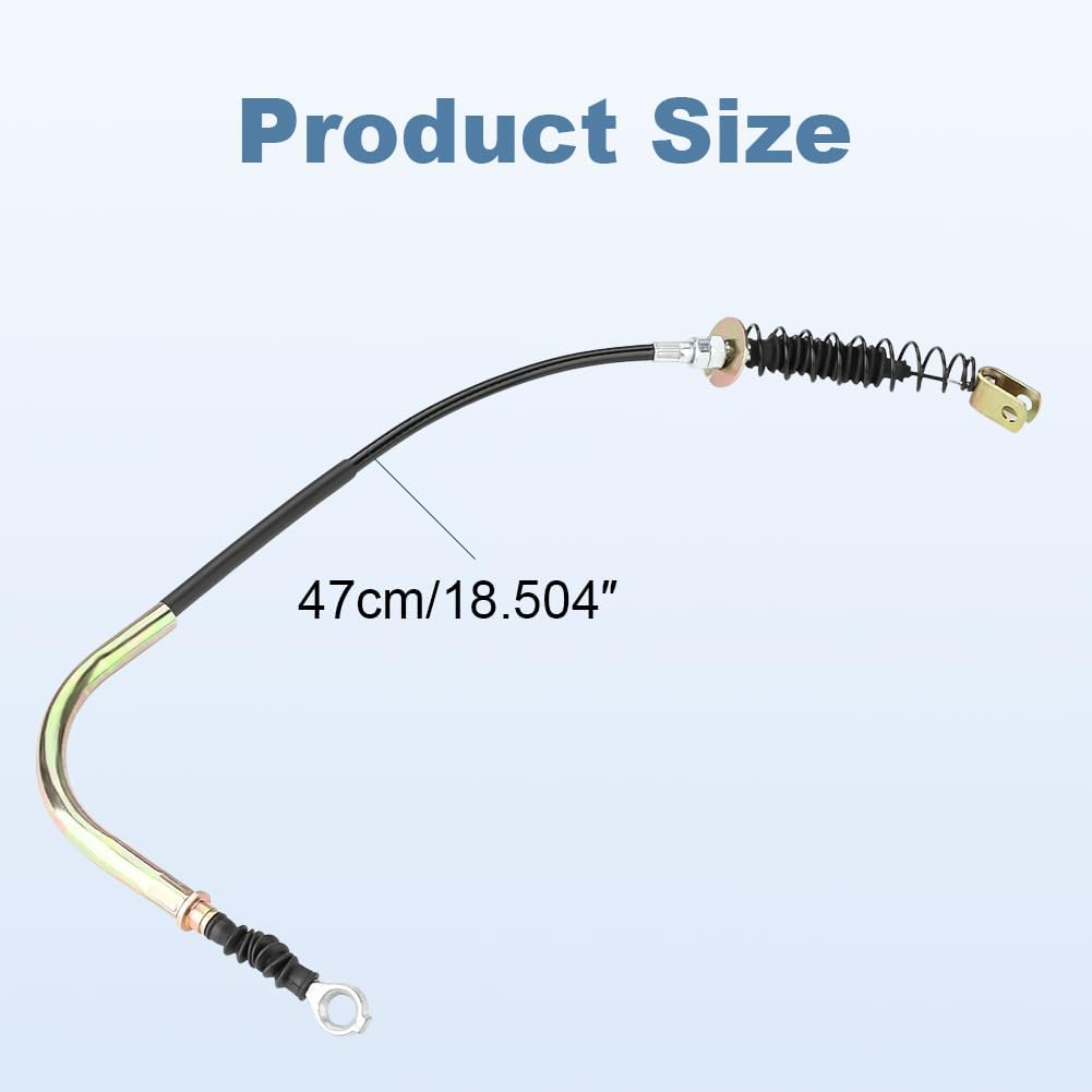 WMPHE Parking Brake Push Pull Cable Compatible with John Deere Gator XUV550 S4 Replacement for AM145185 AM141860