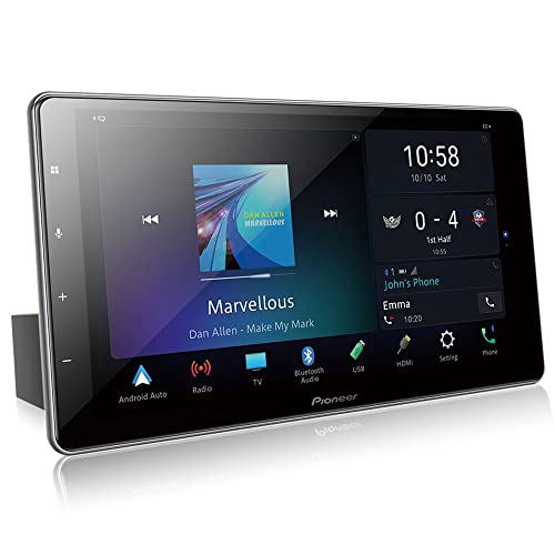 Multimídia Receiver Dmh-zf9380tv com tela flutuante de 9 Polegadas Tv digital Wi-fi Bluetooth Pionee