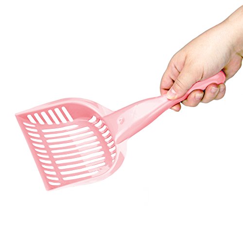 Cat Litter Scoop With Reinforced Comfort Handle By Weebo Pets (Coral) #TOP2