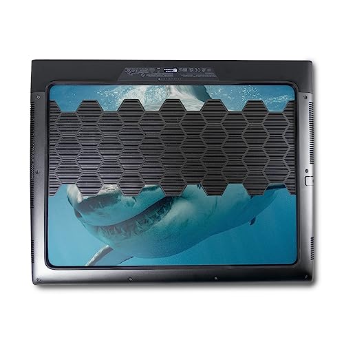 Image of MightySkins Skin Compatible with Alienware M18 R1 (2023) Full Wrap Kit - Great White Shark | Protective, Durable, and Unique Vinyl Decal wrap Cover | Easy to Apply & Change Styles | Made in The USA