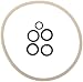 Marineland PR11988 Aquarium O Ring Gasket Replacement Kit for Canister Filter Models C-160 and C-220