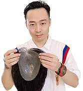 男性用部分かつら 人毛 生え際フロントレース EM-wig-lace
