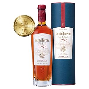 Santa Teresa 1796 Solera Rum, Goldmedalliengewinner San Francisco World Spirit Competition, (1 x 0,7 l)