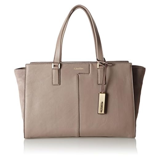 Calvin Klein Jeans SHARI LARGE dam tote 18 x 24 x 45 cm (B x H x D), brun (CINDER 015)