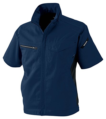 TS DESIGN(ティーエスデザイン) AIR ACTIVEショートスリーブジャケット オールシーズン用 8156 45 ネイビー S