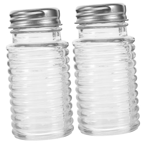 STOBAZA Multipurpose Spice Pepper Shaker Set Small Pepper Shaker for Kitchen Salt Seasonings Dispenser Random Style