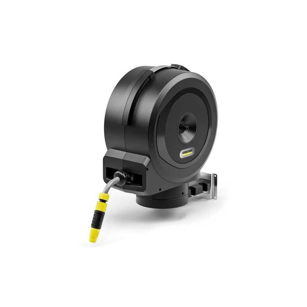 Kärcher HBX 5.30 Automatic Hose Box, 30 m Hose, Connection Hose: 1.5 m, Automatic Hose Recovery, Comfortable and Flexible, Black
