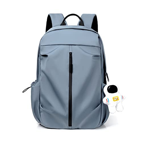 Zainetti Cartelle per la scuola Zaino Scuola Casual Uomo Donna Zainetto per Adolescenti Studenti Scuole Università Viaggiare Daypacks Impermeabile Poliestere Blu