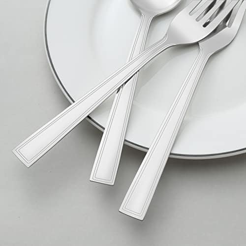 Miniatura 4 de 24 cubiertos de cuchara de 6.4 pulgadas, cucharas de acero inoxidable, juego de cucharas de té resistentes, cucharas de café pulidas con espejo,