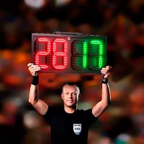 Tablero LED de fútbol doble cara para sustituciones miniatura 6