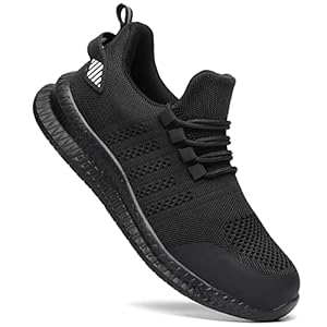 Steel Toe Shoes for Men and Women Comfortable Lightweight Work Safety Shoes Puncture Proof Slip Resistant Indestructible Sneakers Construction Work Utility