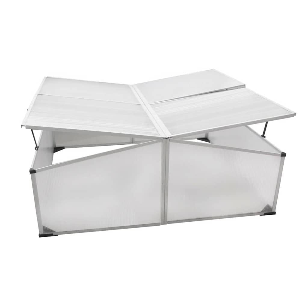 Zimna szklarnia z 4 otworami z poliwęglanu 108 x 110 x 41 cm
