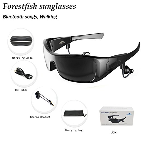 DCCN Occhiali da sole polarizzati Bluetooth UV400