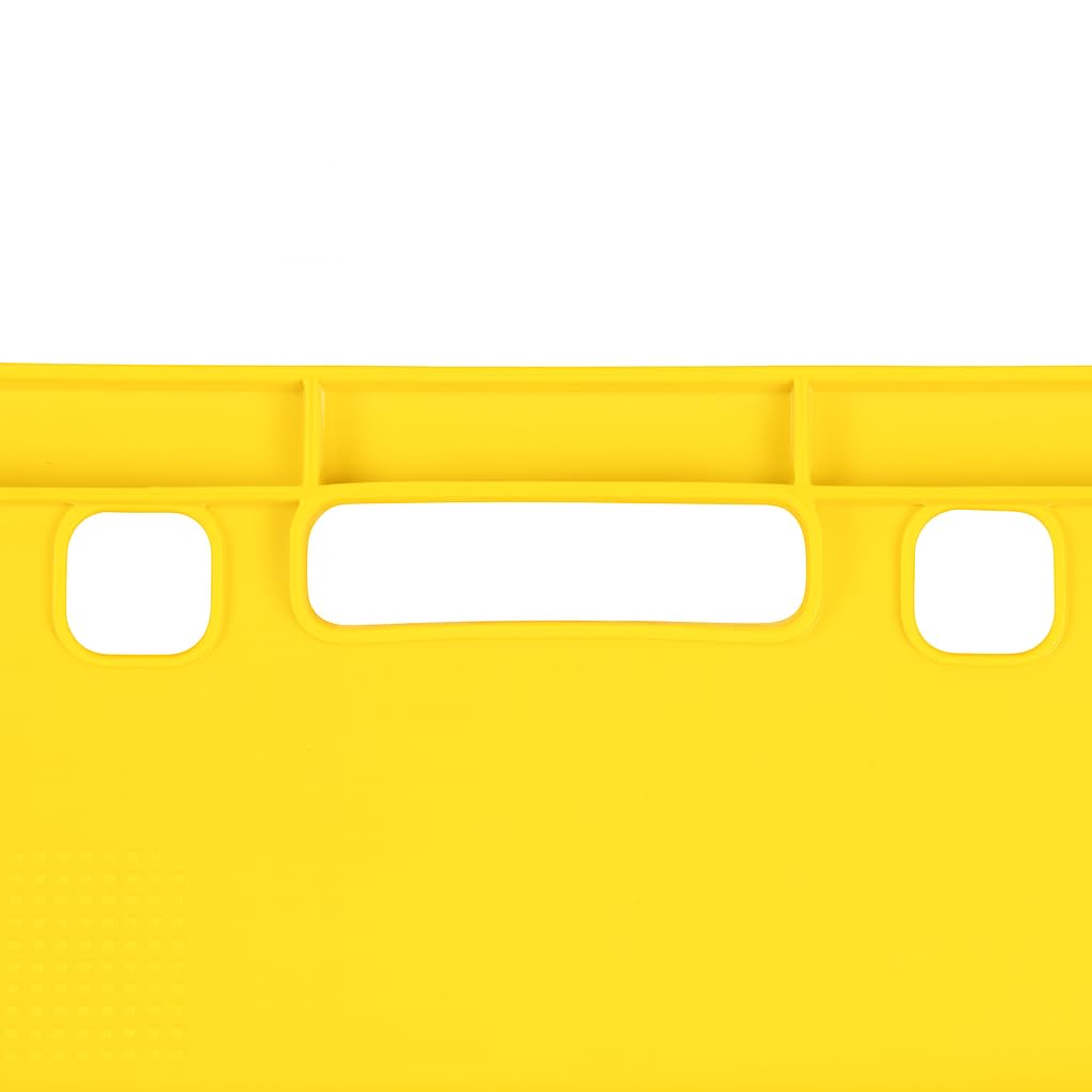 gardivo Eurobox - Caja para carniceros (5 unidades, 60 x 40 x 20 cm, apilable), color amarillo