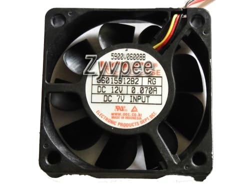 6015 G6015S12B2 RG 12V 0,07A 3-przewodowy wentylator chłodzący BP31-00023A
