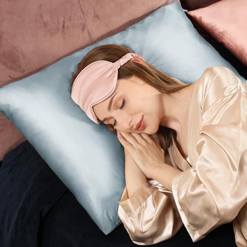 Adubor 100% Seidenkissenbezug 40x80cm für Haar und Haut mit Reißverschluss – Ansicht 4