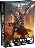 Warhammer 40,000 Roleplay: Day of Ascension Card Game by Cubicle 7 | Ages 14 and Up | 5+ Players | Standalone Narrative Card Game Set | 56 Illustrated Cards and Complete Rulebook