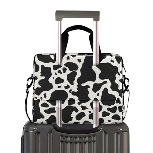 Funda para portátil estampado Cow Spots 13-15.6 pulg miniatura 2