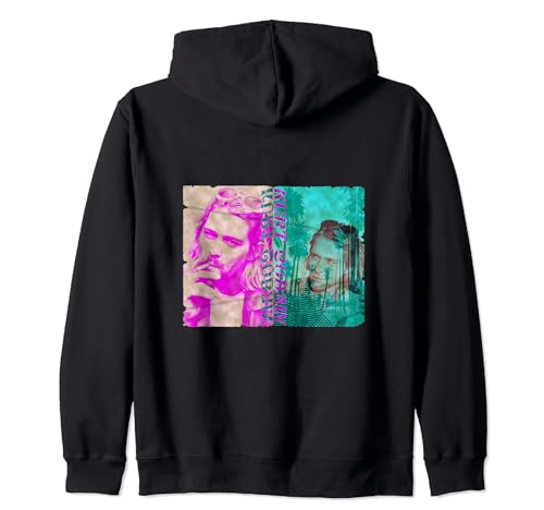 Kurt Cobain_Nirvana_002 Zip Hoodie