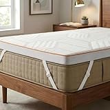 MULISOFT Topper 90x200 cm H5/H6, 7,5cm Gel-Memory Foam, Matratzentopper Extra Fest, Bezug Waschbar
