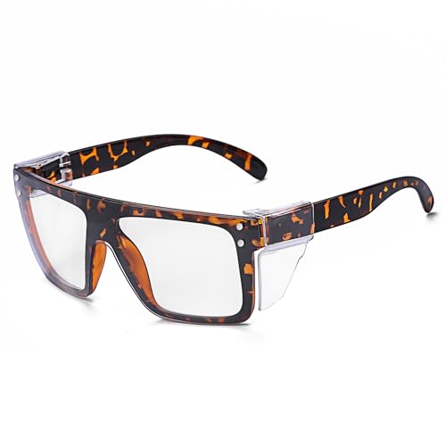 Image of UV400 Transition Photochromic Safety Glases Light to Dark Grey Lens ANSI Z87 Impact Approved