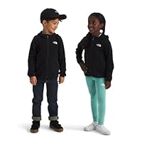 The North Face Kids' Glacier Full Zip Hoodie, TNF Black, 4