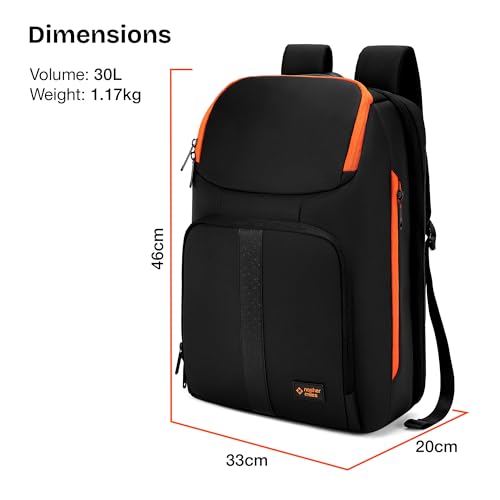 Image of Nasher Miles Backpack Fits 15.6 Inch Laptop, Premium Durable Bag| Multipurpose Laptop Backpack | Ideal for College, School, Office, Travel | Men, Women, Boys, Girls
