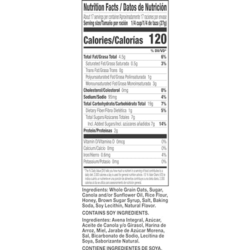 Nature Valley 016000432680 Crunchy Granola, Oats And Honey thumb #9