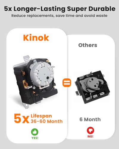 Image of TMDGM29 WE04X24551 234D2377P001 Dryer Timer Compatible with GE Dryer GTD45EASJ0WS GTD45EASJ1WS GTD45EASJ2WS GTD45EASJ3WS GTD45GASJ0WS GTD45GASJ1WS GTD45GASJ2WS GTD45GASJ3WS, OEM AP6027534 PS11759041