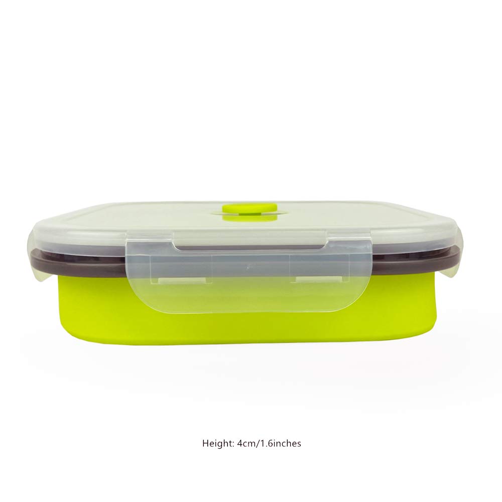 Viwanda Behrenland Contenitore Termico In Acciaio Inox 500 Ml Verde, Con Cucchiaio Nel Coperchio, Pranzo A Scuola, Campeggio, Outdoor, Zero Waste