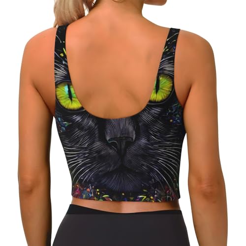 Womens Summer U-Shaped Back Yoga Bras Tank Tops Activewear3