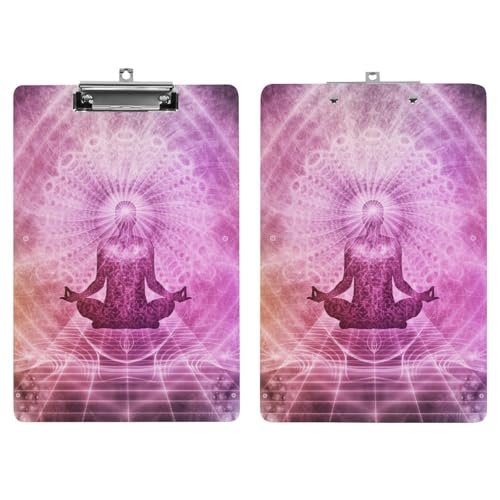 Planchette à pince A4 Chakras stop aux feuilles perdues au bureau - 7