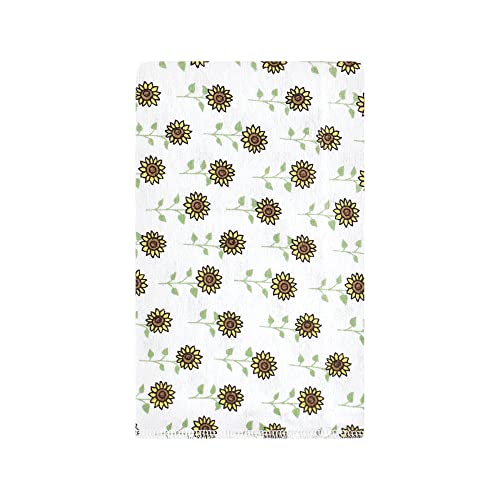 Image of Hudson Baby Unisex Baby Cotton Flannel Burp Cloths, Girl Farm, One Size