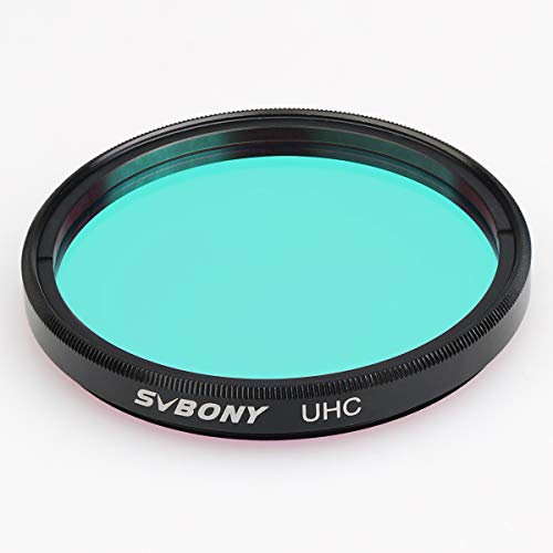 SVBONY Telescope Filter 2 inches UHC Filter for Observations of Deep Sky Objects Ultra High Contrast Filter Reduce Light Pollution