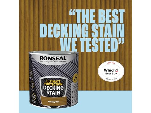 Ronseal Ultimate Protection Decking Stain Country Oak 5L - 2