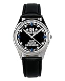 Unisex Armbanduhr Ø 36 mm 04 Geschenk Artikel Idee Fan Uhr B-2473
